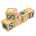 Letter cubes