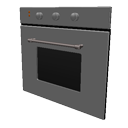 Oven front