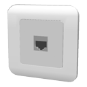 Wall RJ45 plug
