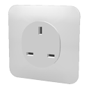 Rounded type G plug