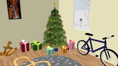 Softer Shadows. christmas fastest