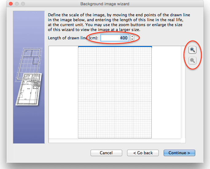 define background image