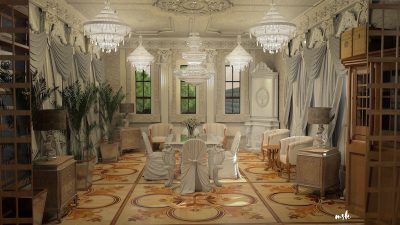 Martin would have loved to be an architect but his life turned another way. That doesn't prevent him from designing beautiful buildings and experimenting great renderings.